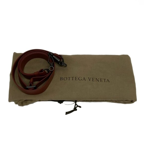 BOTTEGA VENETA Intrecciato - Red Leather Business Bag 723-082325 - Picture 14 of 14